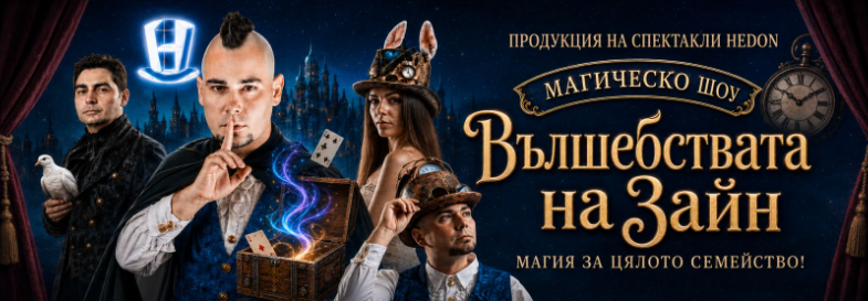 „Вълшебствата на Зайн“ – магическо шоу в Ямбол